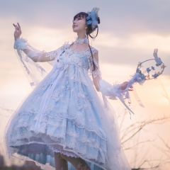 LingXi- FuShang RuoYu- Qi Lolita Jumper Dress
