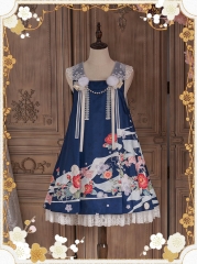 The Song of Camellia Wa Lolita Babydoll Style JSK