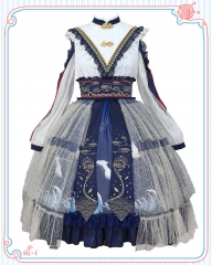 WithPuji -He Xiao JiuTian- Qi Lolita OP Dress