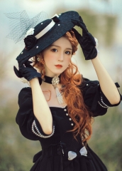 Black Fairytale -The Mysterious Rose- Vintage Classic Lolita Accessories