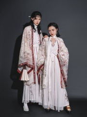 ZJ Story -Bailu Yunge- Hanfu Style Qi Lolita Wide-Leg Trousers