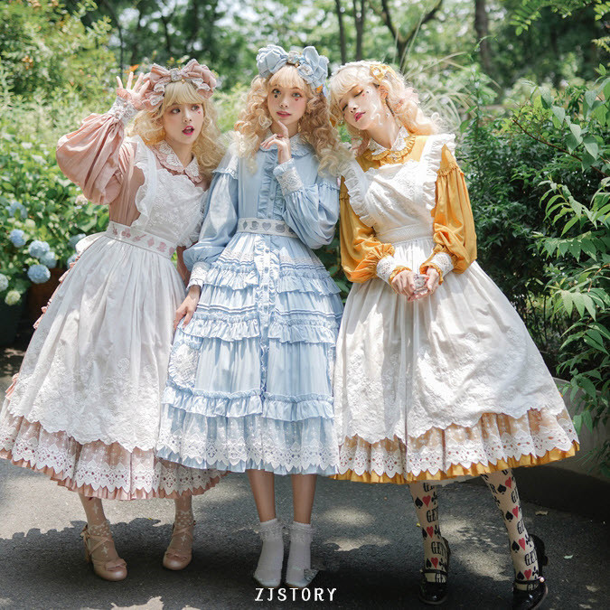 Without Heart Pockets 7 Items Set: ZJ Story -Ailisi 3.0- Vintage