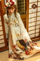 GongXinShi -QianShanJihe- Wa Lolita High Waist JSK