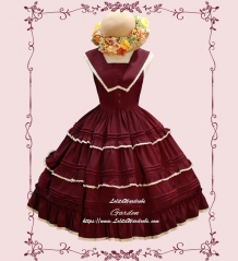 The Holiday of Daixi Vintage Classic Lolita Jumper Dress
