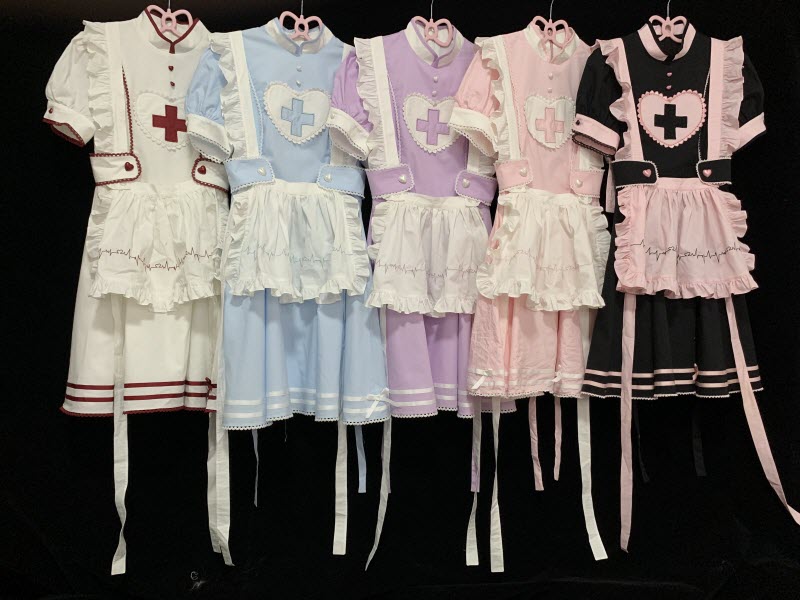 ZangHu and ChaiChai -Cure Your Soul- Lolita OP Dress and Apron Set