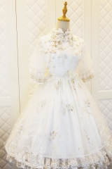 The Nine Songs -Bamboo Blossom- Qi Lolita OP Dress