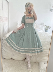 The Concerto of Rose Vintage Classic Lolita OP Dresses