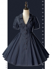 Forest Wardrobe -The Sound of Your Heart- Military Lolita OP Dress