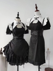 Fighting Maid Qi Lolita Cheongsam and OP Dress