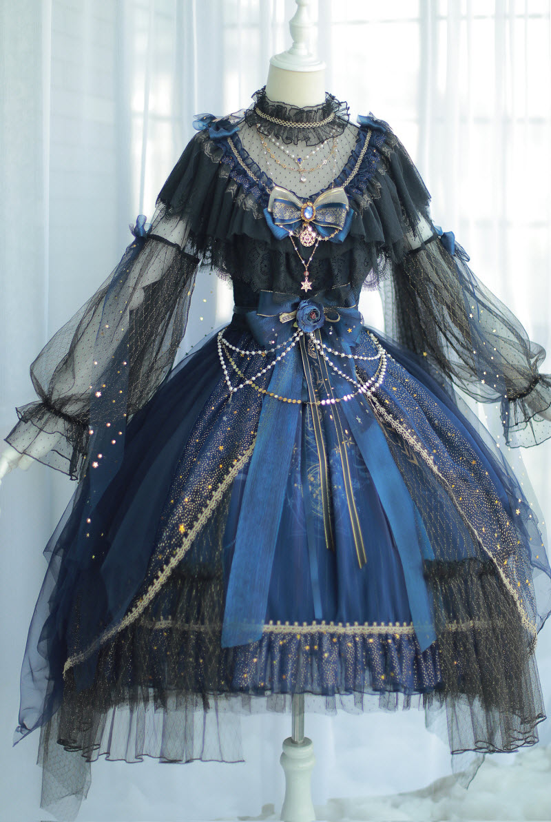 Fantasy Mirror -The Falling Sky- Lolita Jumper Dress