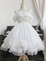 The Pure Princess Vintage Classic Lolita OP Dress