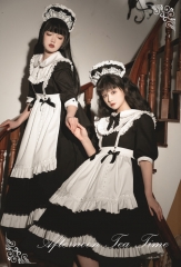 Afternoon Tea Time Lolita OP Dress and Apron