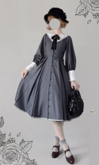 The Lyric Poetry Autumn Winter Lolita OP Dress