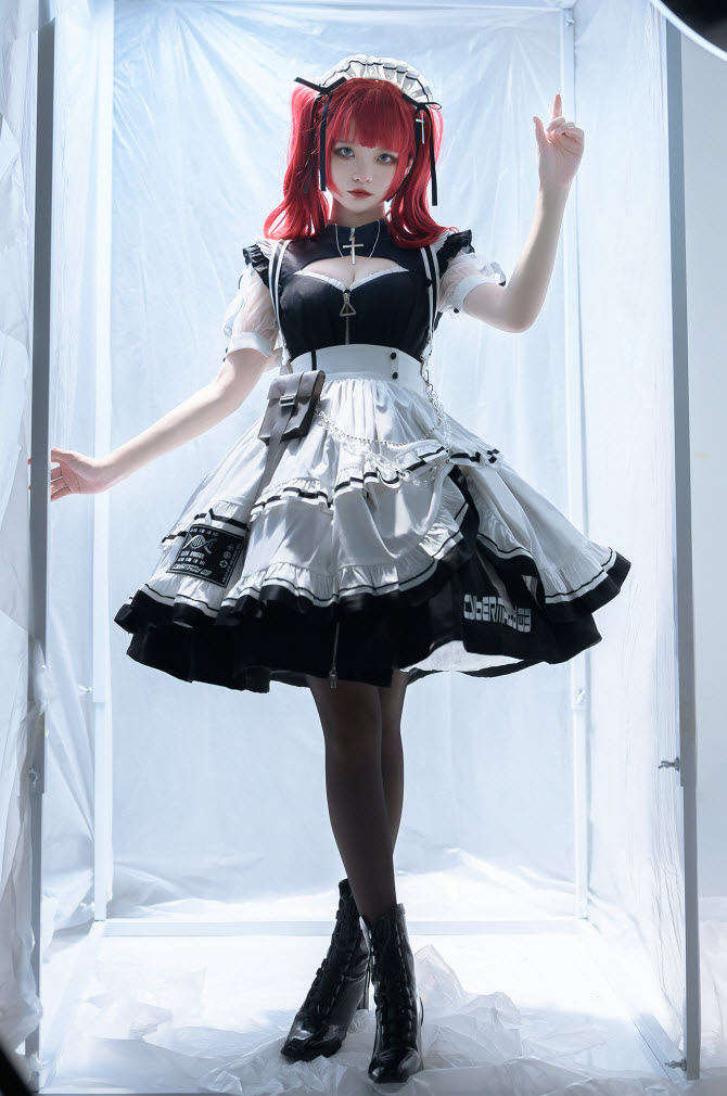 LilithHouse -Cyber Maid- Lolita Dress Set Version III