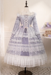Miss Point -A Glimpse of You- Open Front Lolita OP Dress