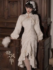 Memories of Youth Qi Lolita Bolero and Jumper Dress Set