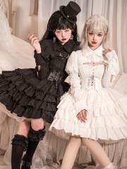 Maiden's Back Garden Vintage Gothic Lolita Bolero, Corset and Jumper Dress Set
