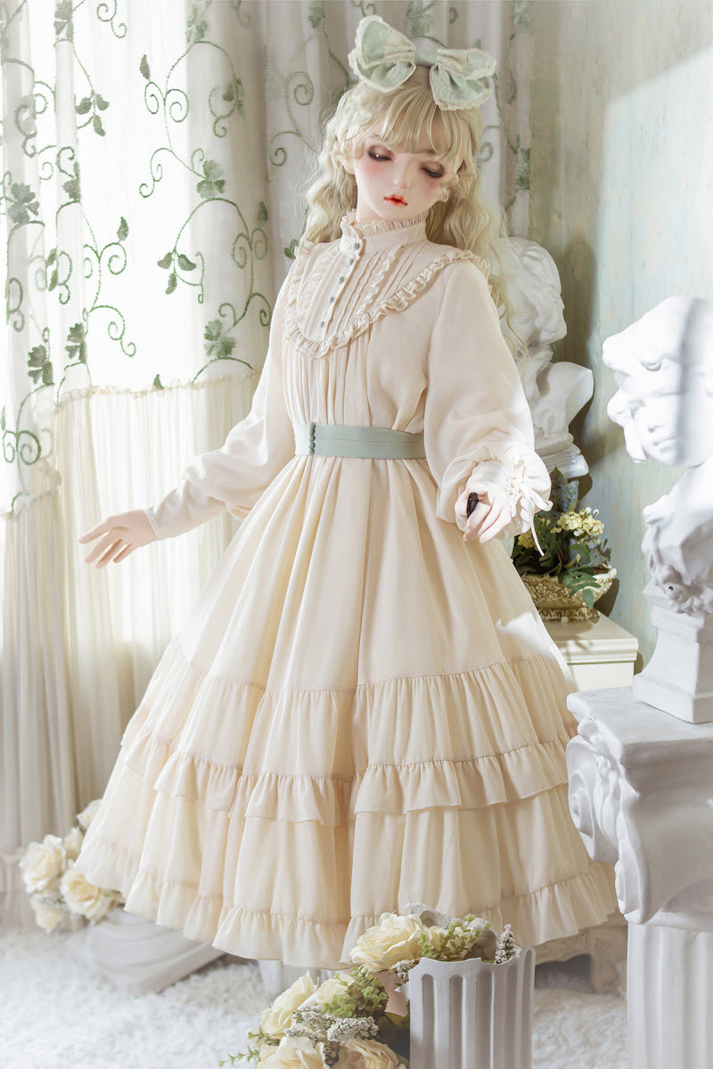 Little Dipper -Princess's Garden- High Collar Long Sleeves Lolita