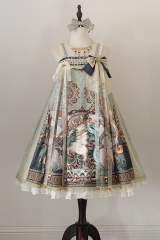The Cat from DunHuang Qi Lolita JSK Version II