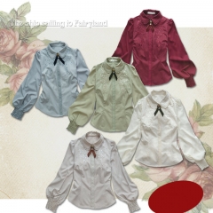 Surface Spell -Beautiful Stitches by Princess- Vintage Classic Ouji Lolita Blouse