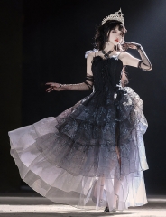 LilithHouse -Apricot Blossom- Lolita Vest and Skirt Set