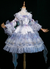 Bramble Rose -An Ode to Summer of Four Seasons- Lolita OP Dress Set