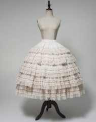 Sakya Lolita -Embroidered Flores Convallariae- Classic Lolita Underskirt