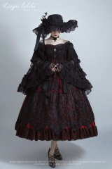 LingXi -Lilith's Nightmare- Gothic Lolita OP Dress Set