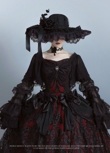 LingXi -Lilith's Nightmare- Gothic Lolita OP Dress Set
