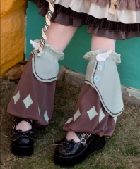SakuraLolita -The Happiness Brought by Chocolate- Lolita Leg Sleeves and Hairclips