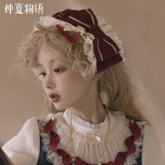 Summer Fairy -Bai Xueji- Lolita Headband and Brooch