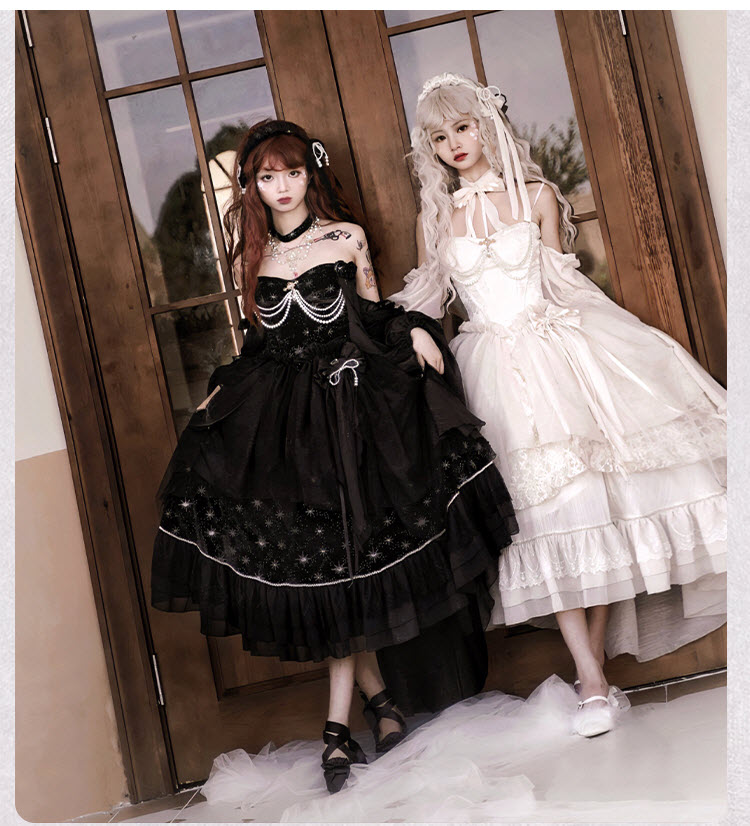 ZJ Story -Stars of Atlantis- Vintage Classic Lolita Top Wear and