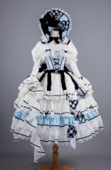 HinanaQueena -Alice in Dreamland- Vintage Classic Lolita Top Wear and Skirt Set