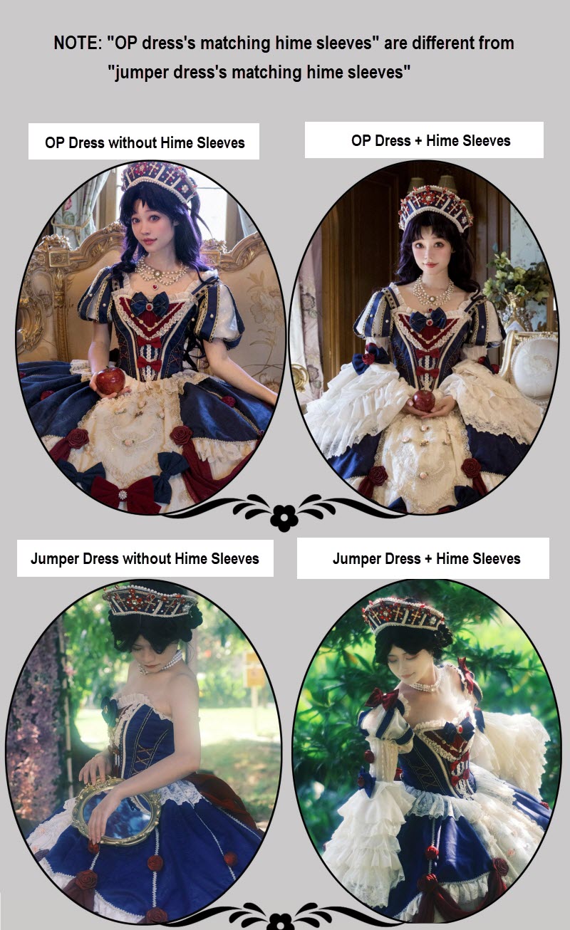 Magic Telegram -Bai Xueji in the Mirror- Vintage Classic Lolita