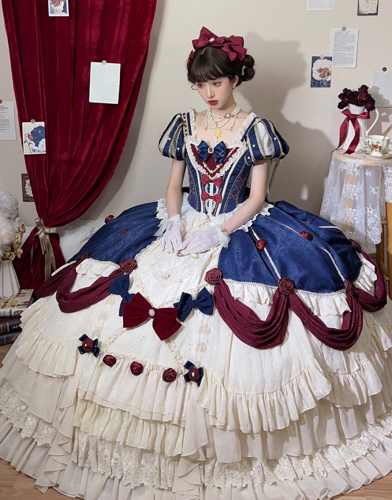 Magic Telegram -Bai Xueji in the Mirror- Vintage Classic Lolita