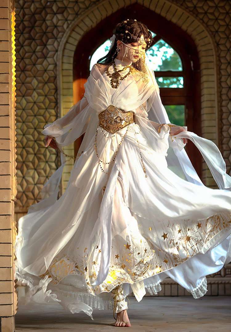 The Celestial Bride Vintage Classic Lolita Top Wear and Matching Dresses Set The Celestial Bride Vintage Classic Lolita Top Wear and Matching Dresses Set