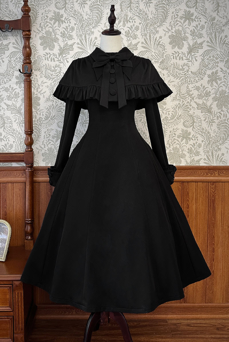 Alice Girl -Maid's Black Dress- Vintage Gothic Lolita Headband