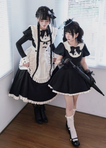 princess maid dress Amazon.com: Women Sweet Gothic Dress Victorian Sleeveless Princess Halloween Cosplay Costumes Lace Layers Maid Dresses XS Pink Black : Clothing, Shoes & Jewelry