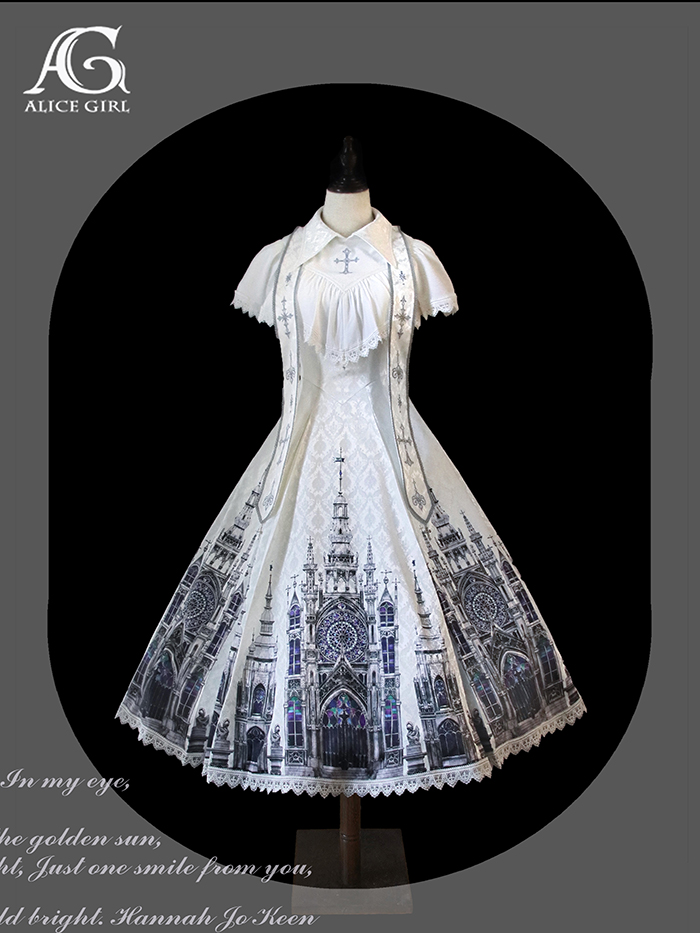Alice Girl -Sacred Ancient Church- Gothic Lolita New Version JSK