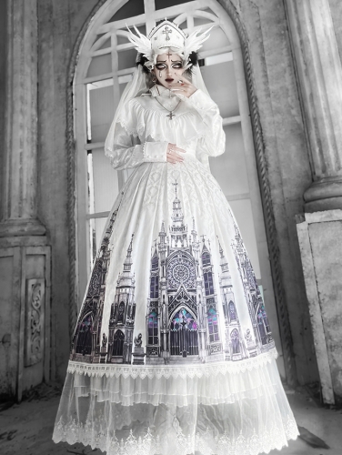 Alice Girl -Sacred Ancient Church- Gothic Lolita New Version OP Dress