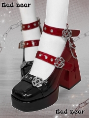 The Starry Night Witch Halloween Gothic Lolita Shoes