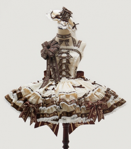 The Matching Petticoat of The Sweet Chocolate Lovers Lolita Jumper