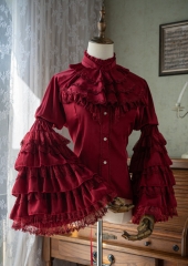 The Darkest Night Gothic Lolita Blouse