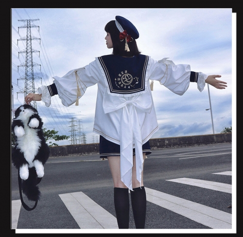 LizBird -The Prince's Sea Journey- Sailor Lolita Ouji Lolita Beret
