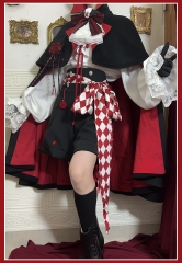 A Night Visit To The Vampire Ouji Set and Gothic Lolita Skirt Set