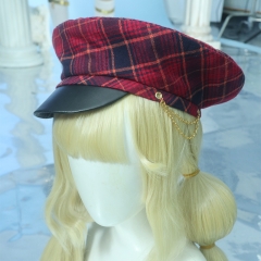 The Queen's Chess Vintage Classic Ouji Lolita Hat and Sash