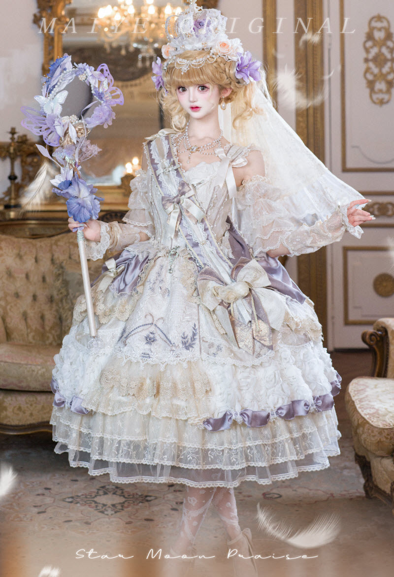 MieYe -Praise of the Stars and Moon- Vintage Classic Lolita Jumper