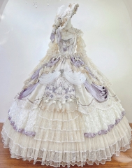 MieYe -Praise of the Stars and Moon- Vintage Classic Lolita Jumper Dress Set