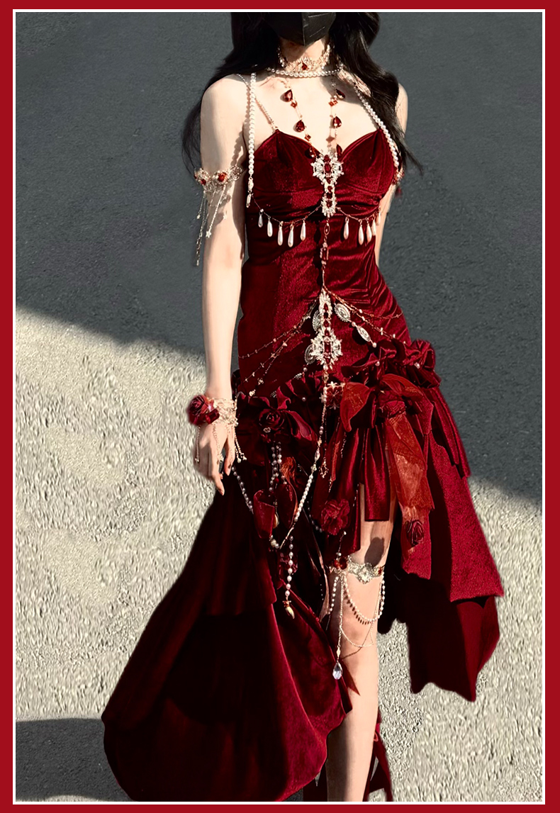 red dress in sirens WornOnTV: Devon red halter neck dress on Sirens | Meghann Fahy