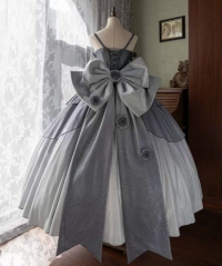 (Grey Color) Embracing the Milky Way Vintage Classic Lolita Accessories